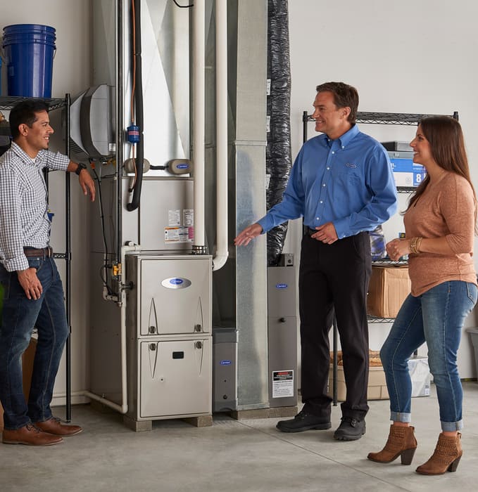 furnace installation
